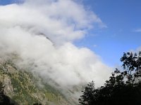 Évolution vers le beau temps : vue panoramique ...